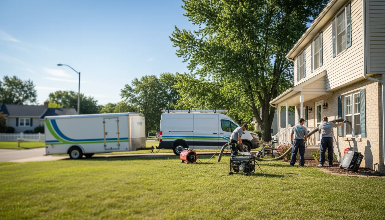 Flooded Basement Restoration And Cleanup With Repair in Antelope, MT near me